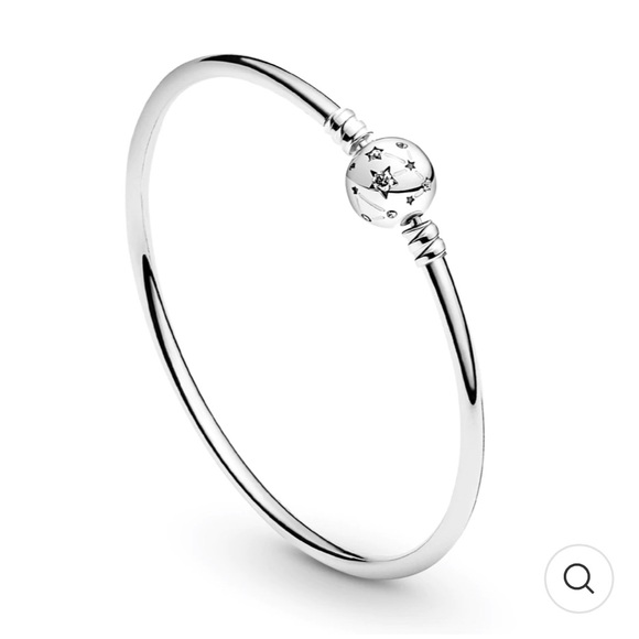 SOLD! Pandora Bangle Bracelet Size Small - Picture 4 of 4